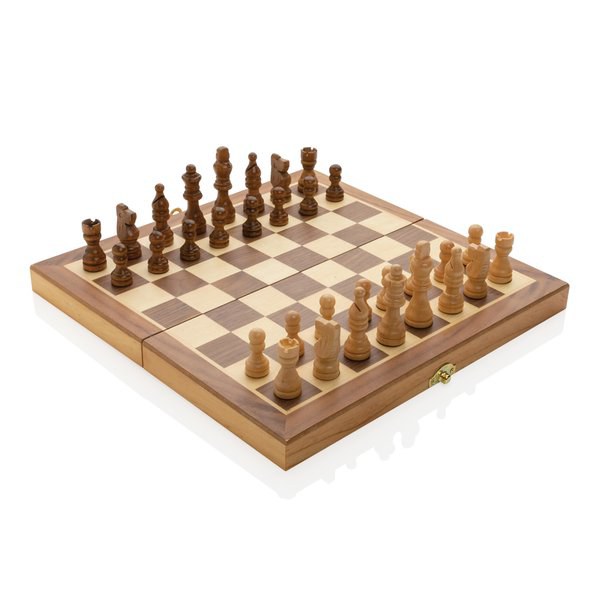 XD Collection P940.12 - Luxury wooden foldable chess set