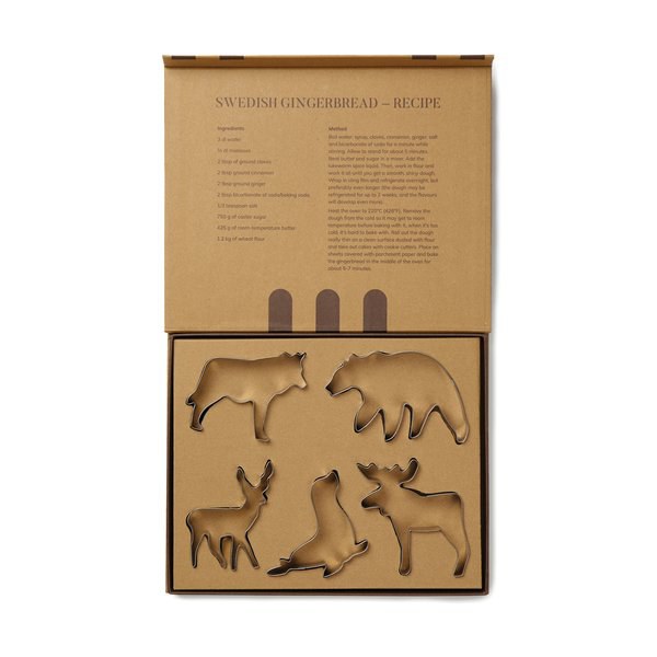 Vinga V26101 - Set 5 stampini per biscotti VINGA Nordic