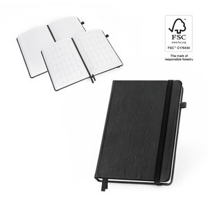 Taccuino in PU a base d'acqua con pianificazione mensile integrata e pagine a righe - Egotier 93669