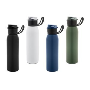 Borraccia sportiva in acciaio inox (90% riciclato) 670 mL - Egotier 94438